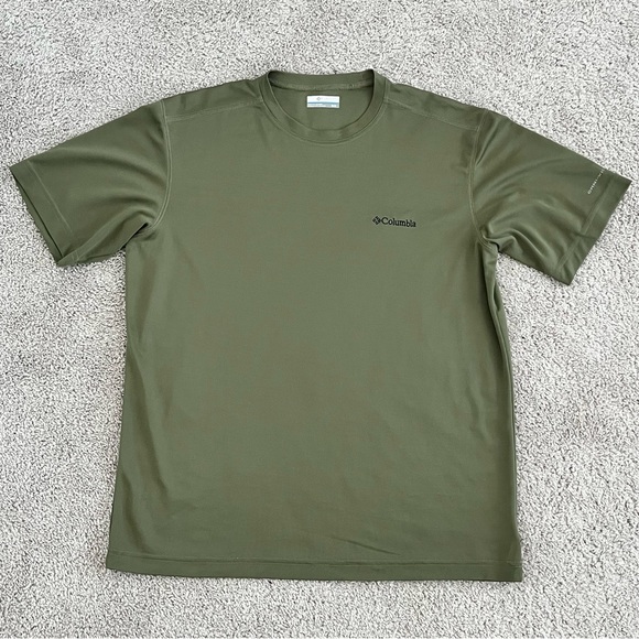 Columbia Other - Columbia Men's Olive Green Omni-Wick Short Sleeve Tee